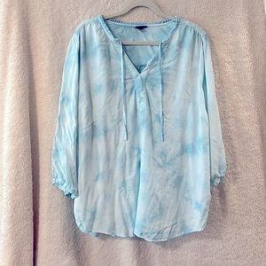 Tie dye blouse
